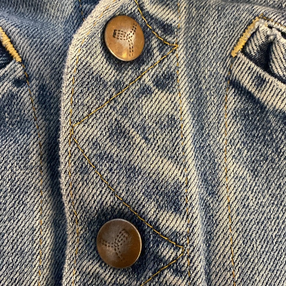Kids Blue Denim Jacket - Picture 5 of 5
